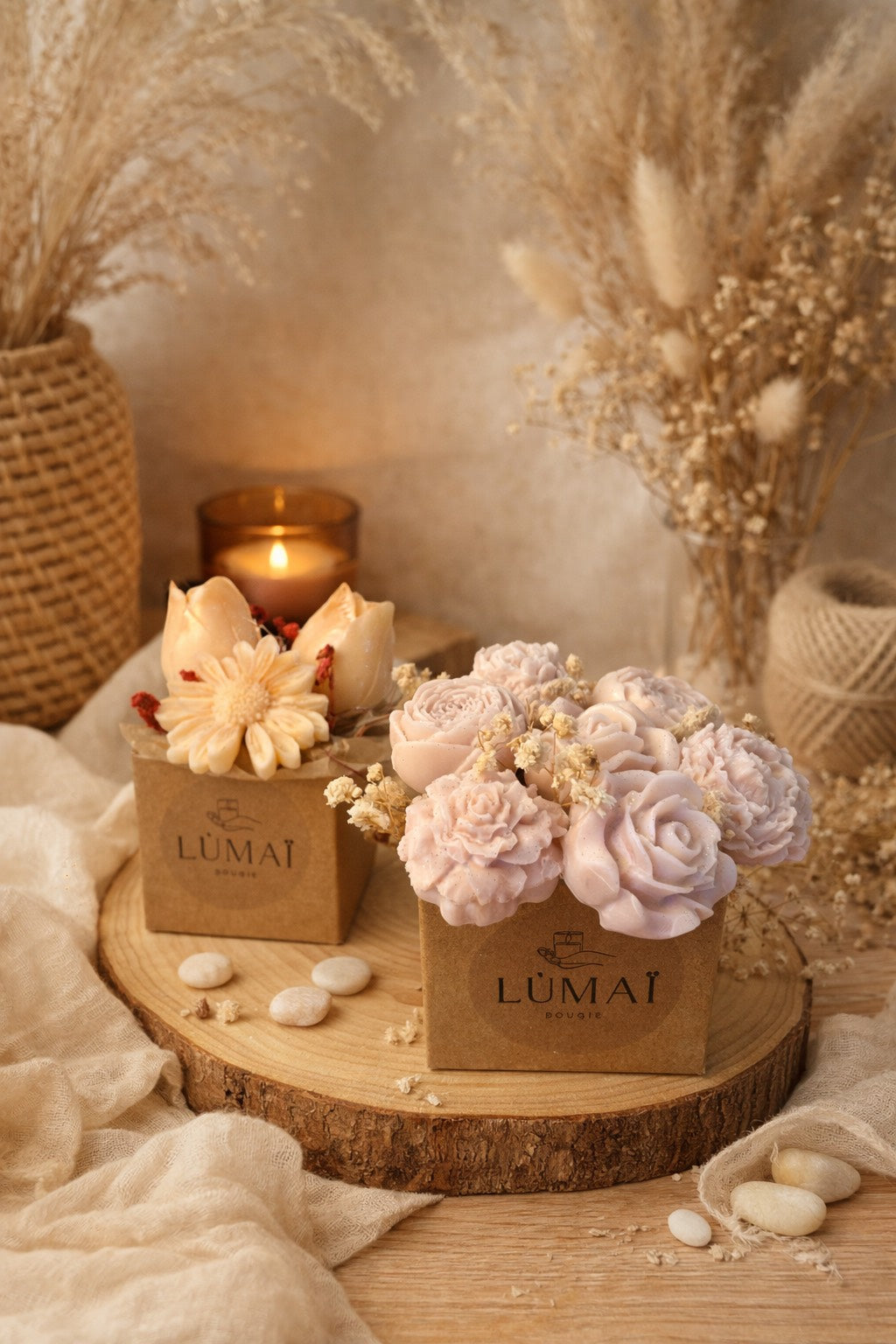 Les bouquets de fleurs