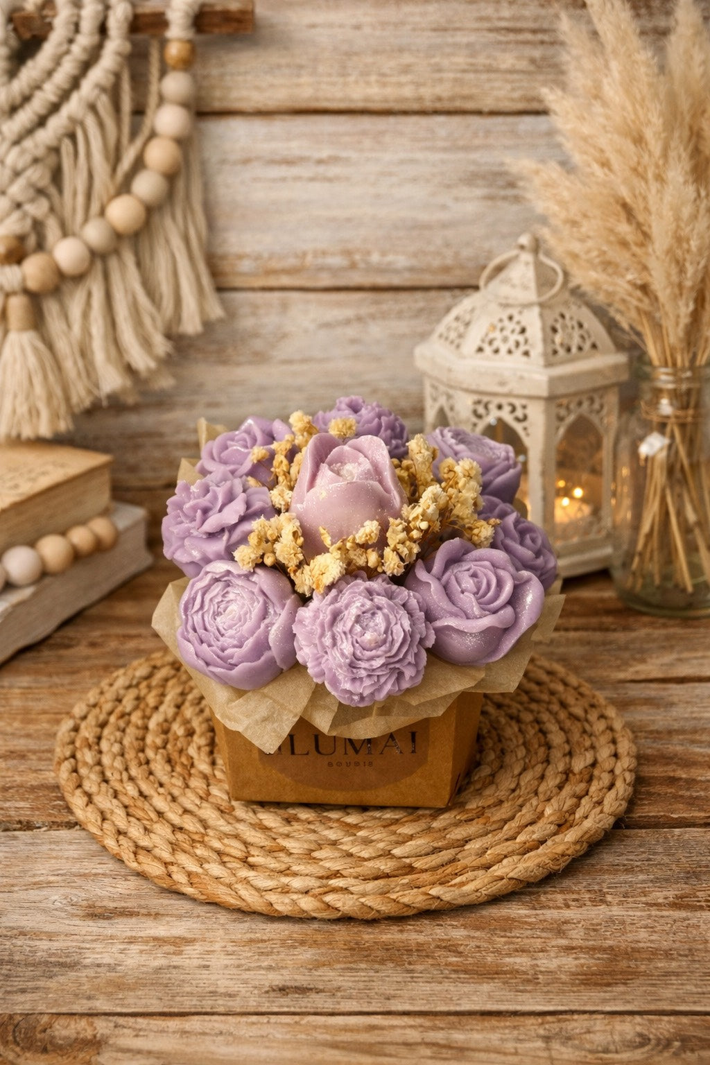 Bouquet de fleurs ( 9 fleurs)