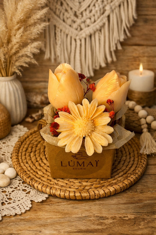 Bouquet de fleurs ( 3 fleurs )