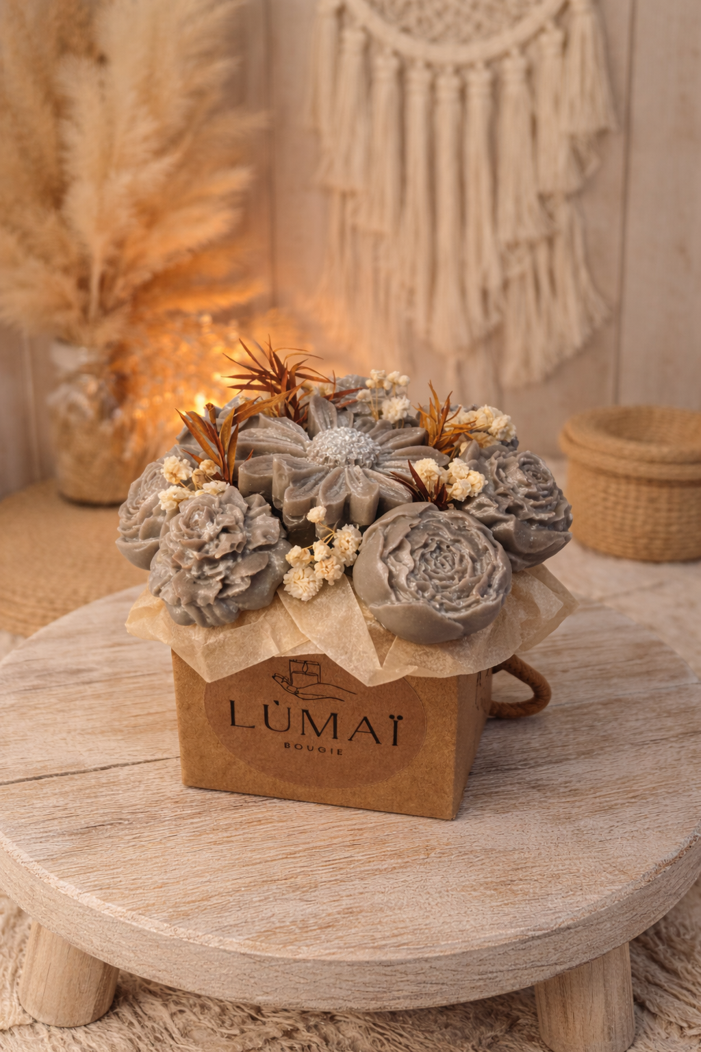 Bouquet de fleurs (8 fleurs)